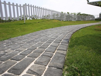 แนะนำวัสดุปูพื้นผิวธรรมชาติคอบเบิลสโตน